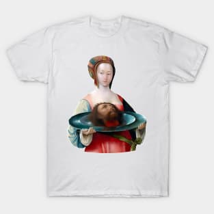 Salome delivers John the Baptist on a tray T-Shirt